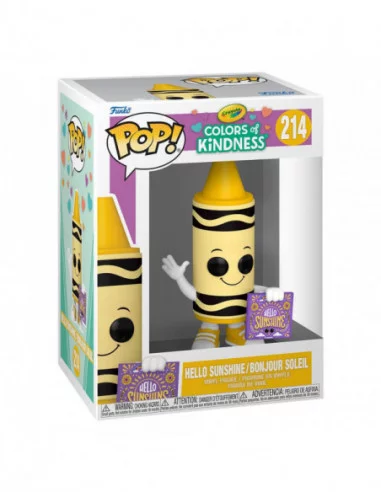 Crayola POP! Vinyl Figura Yellow Crayon(Kindness) 9 cm