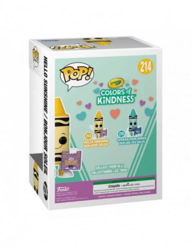 Crayola POP! Vinyl Figura Yellow Crayon(Kindness) 9 cm