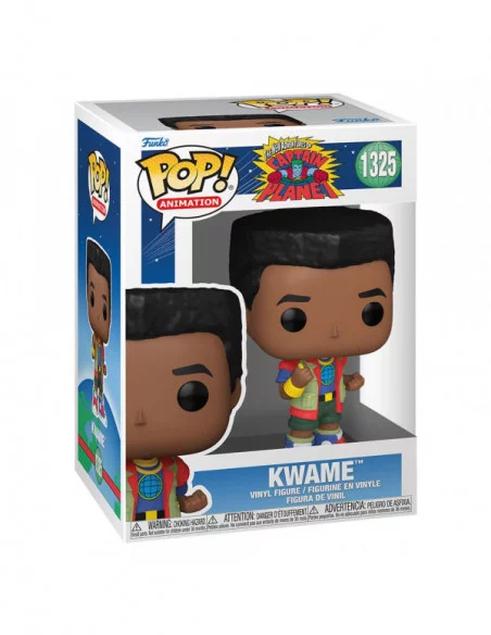 Capitán Planeta y los planetarios Figura POP! Animation Kwame 9 cm