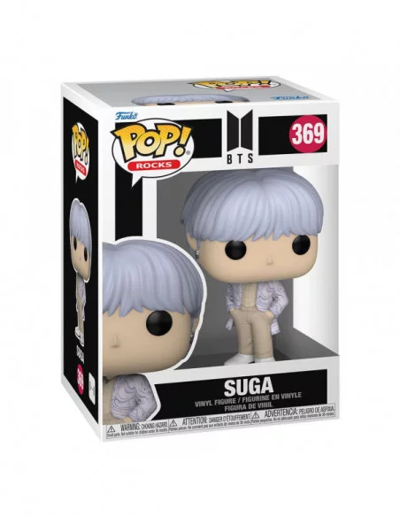 BTS POP! Rocks Vinyl Figura Suga 9 cm