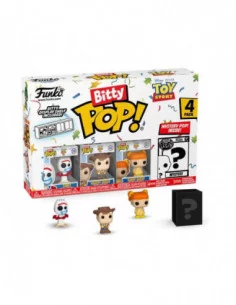 Toy Story Pack de 4 Figuras Bitty POP! Vinyl Forky 2,5 cm