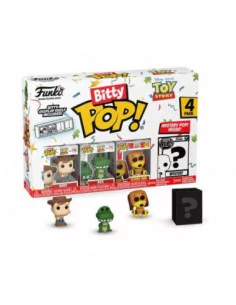Toy Story Pack de 4 Figuras Bitty POP! Vinyl Woody 2,5 cm
