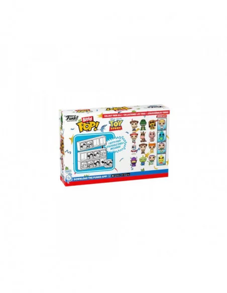 Toy Story Pack de 4 Figuras Bitty POP! Vinyl Woody 2,5 cm
