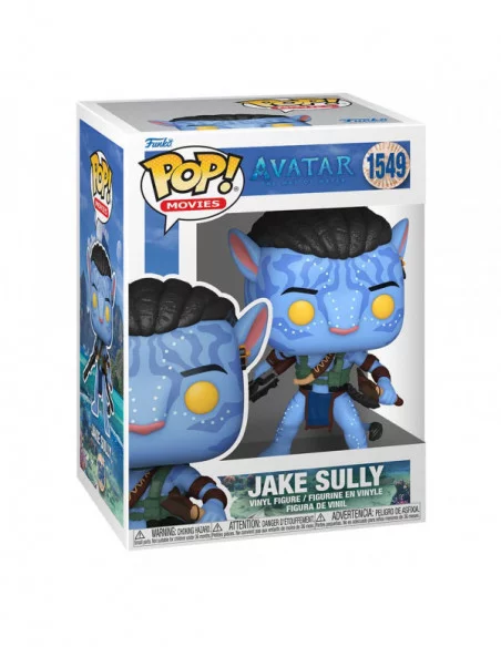 Avatar: El sentido del agua Figura POP! Movies Vinyl Jake Sully (Battle) 9 cm