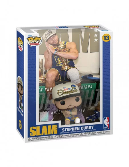 NBA Cover POP! Basketball Vinyl Figura Steph Curry (SLAM Magazin) 9 cm