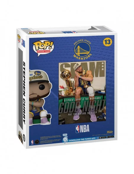 NBA Cover POP! Basketball Vinyl Figura Steph Curry (SLAM Magazin) 9 cm