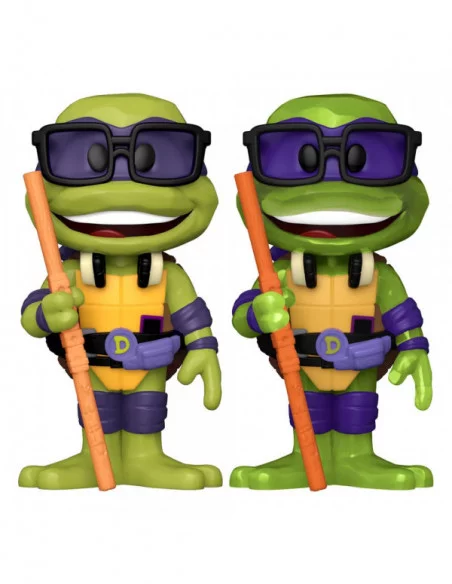 Tortugas Ninja Vinyl SODA Figuras Donatello w/ CH(M) 11 cm Surtido (6)