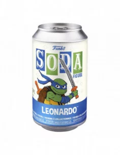 Tortugas Ninja Vinyl SODA Figuras Leo w/ CH(M) 11 cm Surtido (6) 2