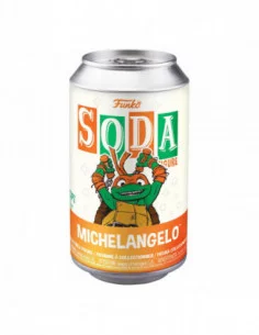 Tortugas Ninja Vinyl SODA Figuras Michelangelo w/ CH(M) 11 cm Surtido (6) 2