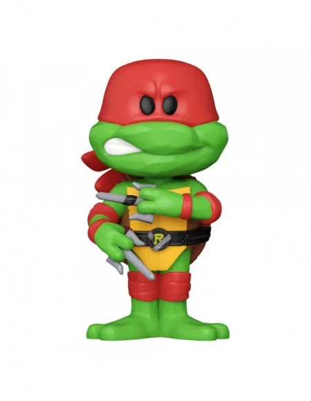 Tortugas Ninja Vinyl SODA Figuras Raphael w/ CH(M) 11 cm Surtido (6)