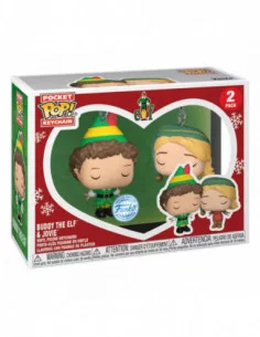 Elf Pack de 2 Llaveros POP! Vinyl Buddy & Jovie 4 cm 2