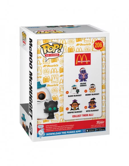 McDonalds Figura POP! Ad Icons Vinyl NB - Ghost 9 cm