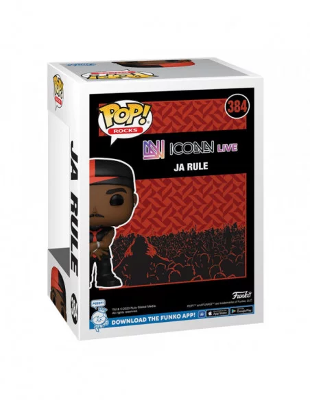 Ja Rule POP! Rocks Vinyl Figura Ja Rule 9 cm