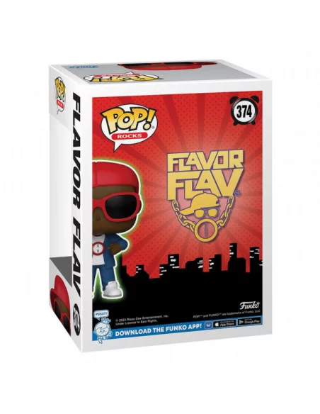 Flavor Flav POP! Rocks Vinyl Figura Flavor of Love 9 cm