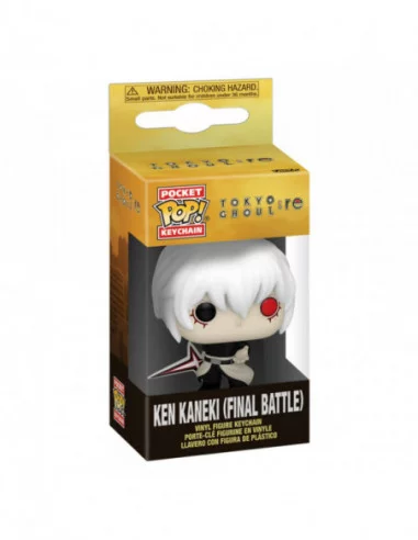 Tokyo Ghoul:re Llaveros Pocket POP! Vinyl Ken Kaneki (Final Battle) 4 cm Expositor (12)