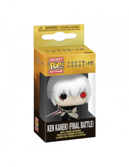 Tokyo Ghoul:re Llaveros Pocket POP! Vinyl Ken Kaneki (Final Battle) 4 cm Expositor (12)