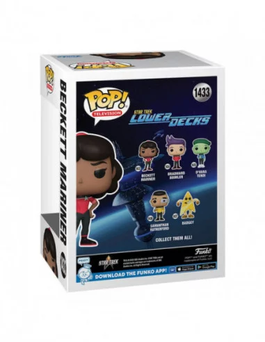 Star Trek Lower Decks Figura POP! TV Vinyl Beckett 9 cm