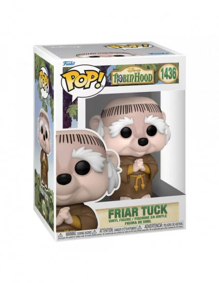Robin Hood Figura POP! Disney Vinyl Friar Tuck 9 cm