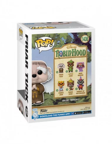 Robin Hood Figura POP! Disney Vinyl Friar Tuck 9 cm