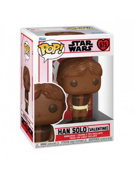 Star Wars Valentines Figura POP! Vinyl Han Solo (Val Choc) 9 cm