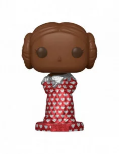 Star Wars Valentines Figura POP! Vinyl Leia (Val Choc) 9 cm