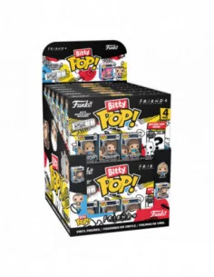Friends Pack de 4 Figuras Bitty POP! Vinyl PDQ (EMEA) 2,5 cm