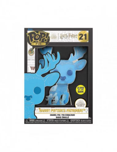 Harry Potter POP! Pin Chapa esmaltada Patronus Harry Potter 10 cm
