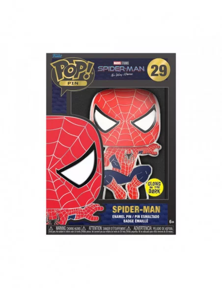 Marvel: Spider-Man POP! Pin Chapa esmaltada Tobey Mcguire 10 cm