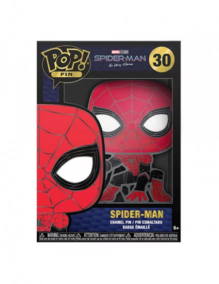 Marvel: Spider-Man POP! Pin Chapa esmaltada Tom Holland 10 cm