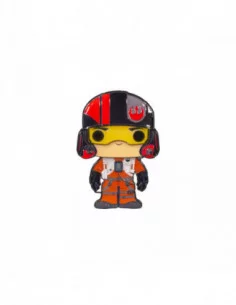 Star Wars POP! Pin Chapa esmaltada Poe Dameron 10 cm