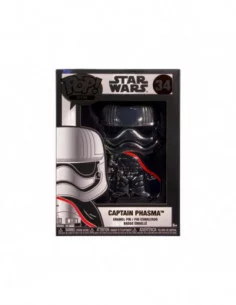 Star Wars POP! Pin Chapa esmaltada Captain Phasma 10 cm 2