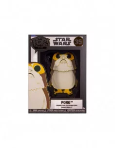 Star Wars POP! Pin Chapa esmaltada Porg 10 cm 2