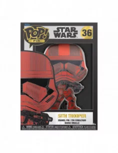 Star Wars POP! Pin Chapa esmaltada Sith Trooper 10 cm 2