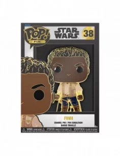 Star Wars POP! Pin Chapa esmaltada Finn 10 cm 2