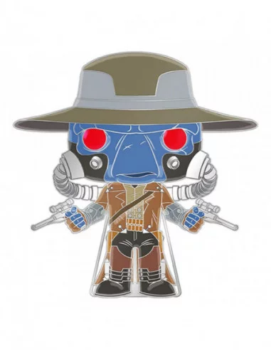 Star Wars Clone Wars Loungefly POP! Pin Chapa esmaltada Cad Bane 10 cm