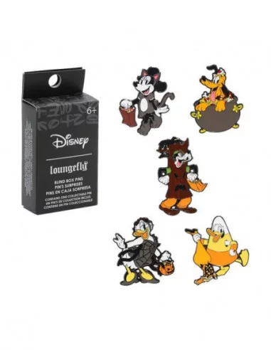 Disney Loungefly Chapas esmaltadas Mickey Mouse & Friends Halloween Expositor (12)
