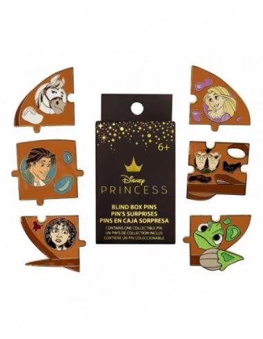 Disney Loungefly POP! Pin Chapas esmaltadas Tangled Rapunzel Paints 3 cm Surtido (12)