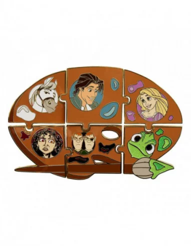 Disney Loungefly POP! Pin Chapas esmaltadas Tangled Rapunzel Paints 3 cm Surtido (12)
