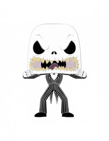 Pesadilla antes de Navidad POP! Pin Chapa esmaltada Jack Skellington 10 cm