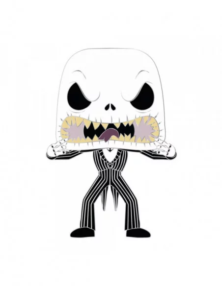 Pesadilla antes de Navidad POP! Pin Chapa esmaltada Jack Skellington 10 cm