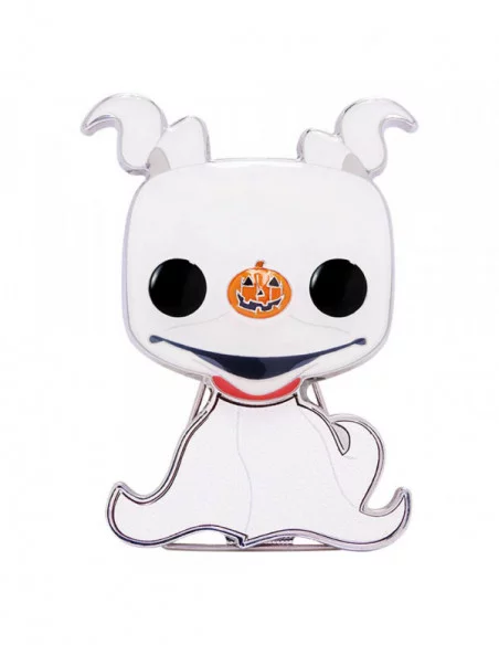 Pesadilla antes de Navidad POP! Pin Chapa esmaltada Zero 10 cm