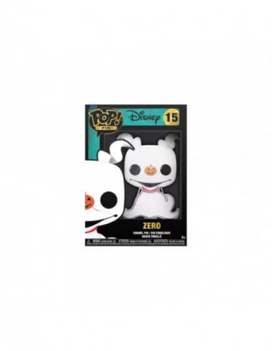 Pesadilla antes de Navidad POP! Pin Chapa esmaltada Zero 10 cm