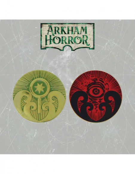 Arkham Horror Moneda Clues & Doom Limited Edition