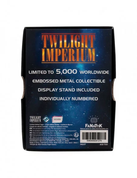 Twilight Imperium Lingote The Emirates of Hacan Limited Edition Twilight Imperium Lingote The Emirates of Hacan Limited Edition