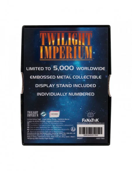 Twilight Imperium Lingote The Ghosts Of Creuss Limited Edition Twilight Imperium Lingote The Ghosts Of Creuss Limited Edition