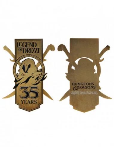 Dungeons & Dragons Lingote 35th Anniversary Legend of Drizzt Limited Edition
