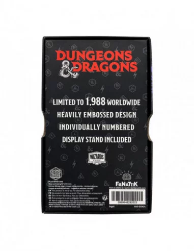 Dungeons & Dragons Lingote 50th Anniversary Spider Queen Limited Edition