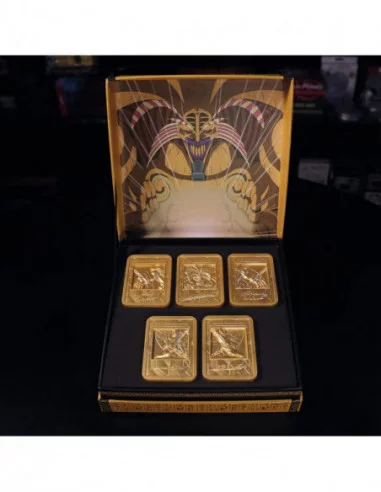Yu-Gi-Oh! Lingotes Exodia the Forbidden One Limited Edition (bañado en oro)