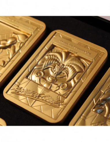 Yu-Gi-Oh! Lingotes Exodia the Forbidden One Limited Edition (bañado en oro)