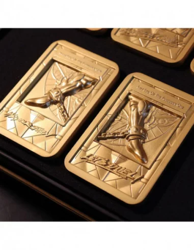Yu-Gi-Oh! Lingotes Exodia the Forbidden One Limited Edition (bañado en oro)